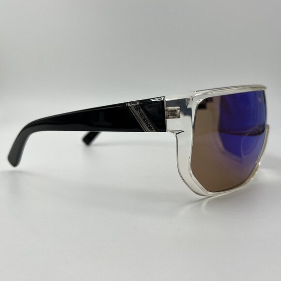 VONZIPPER Bionagle CYQ Crystal Black/Quasar Chrome Lens Sunglasses -NeverWorn - Picture 2 of 6